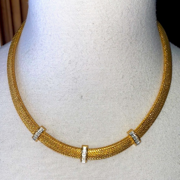 Jewelry Final Price Christian Dior Gold Necklace Perfect Condition